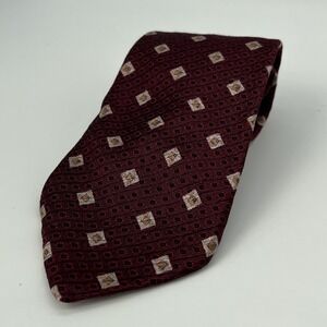 Robert Talbott Nordstrom Necktie Men's Best of Class Burgundy Patterned Tie